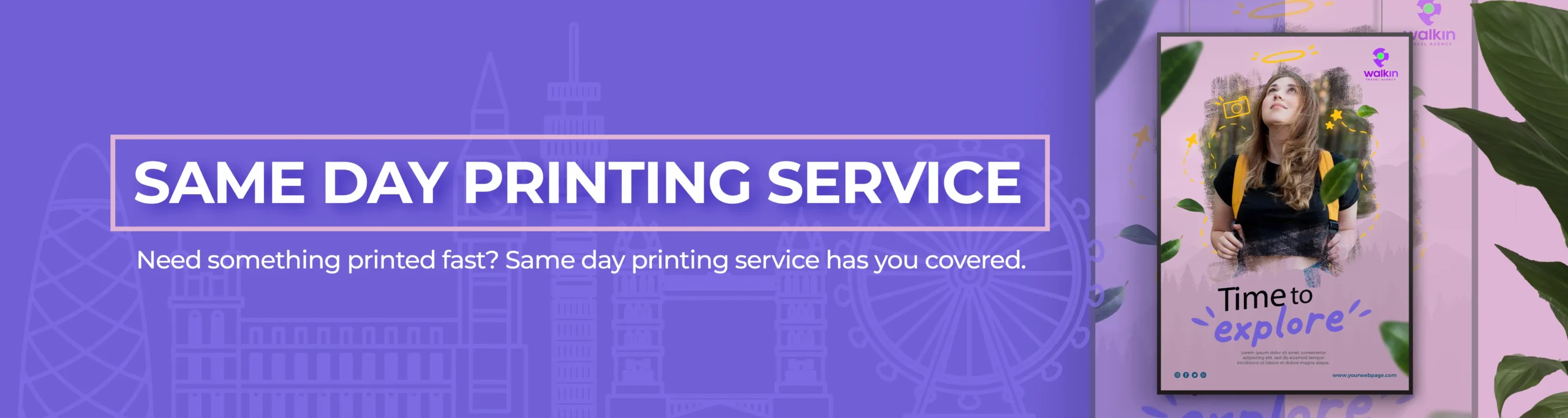 Light Print London Banner 2 - Same day printing service