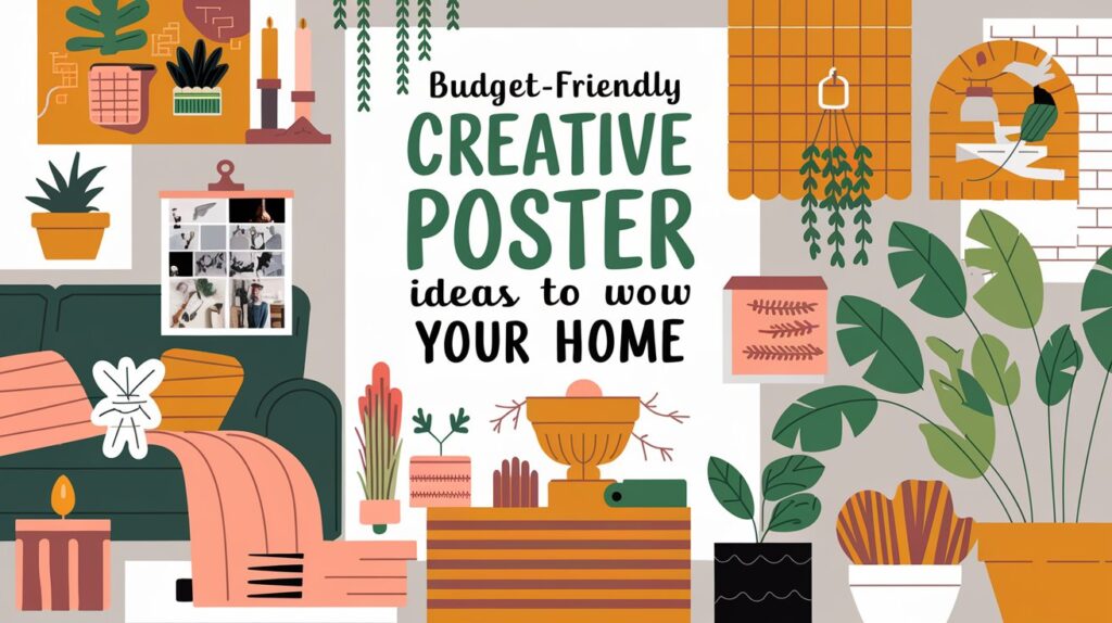 Creative Poster Printing Ideas for Your Home: Budget-Friendly Tips to Wow Your Guests