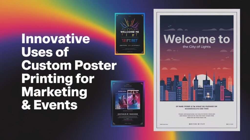 Innovative Uses of Custom Poster Printing for Marketing and Event Promotion