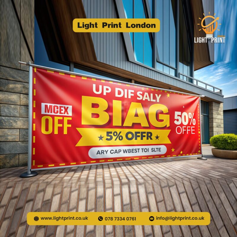 Light Print London - custom banner printing