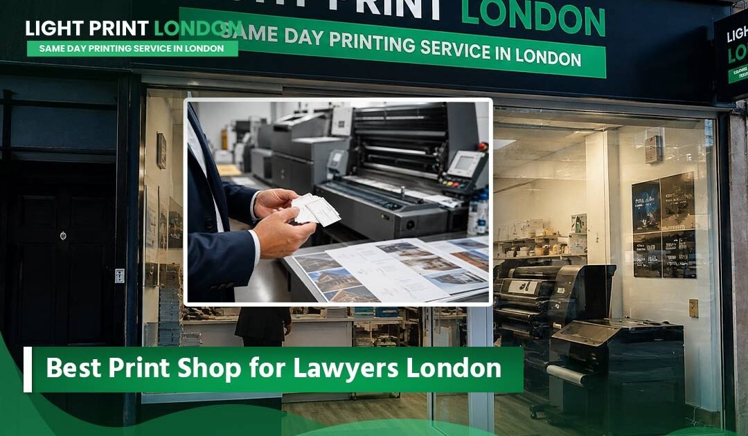 Best Print Shop for Lawyers London