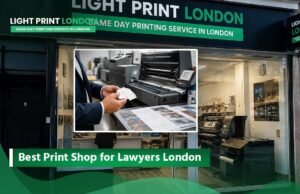 Best Print Shop for Lawyers London