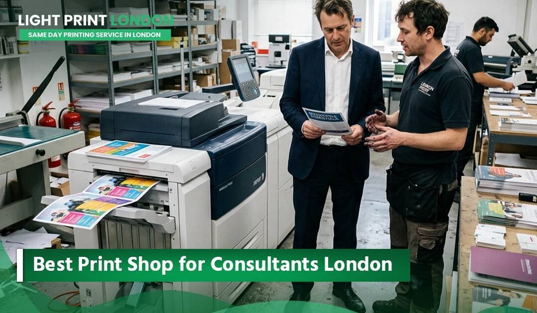Best Print Shop for Consultants London