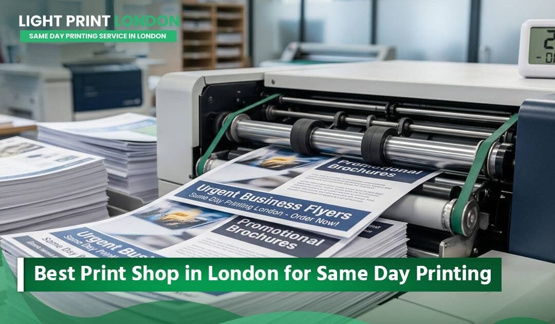 Best Print Shop in London for Same Day Printing