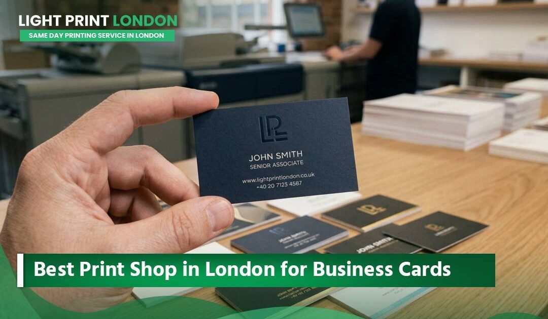 Best Print Shop in London for Business Cards