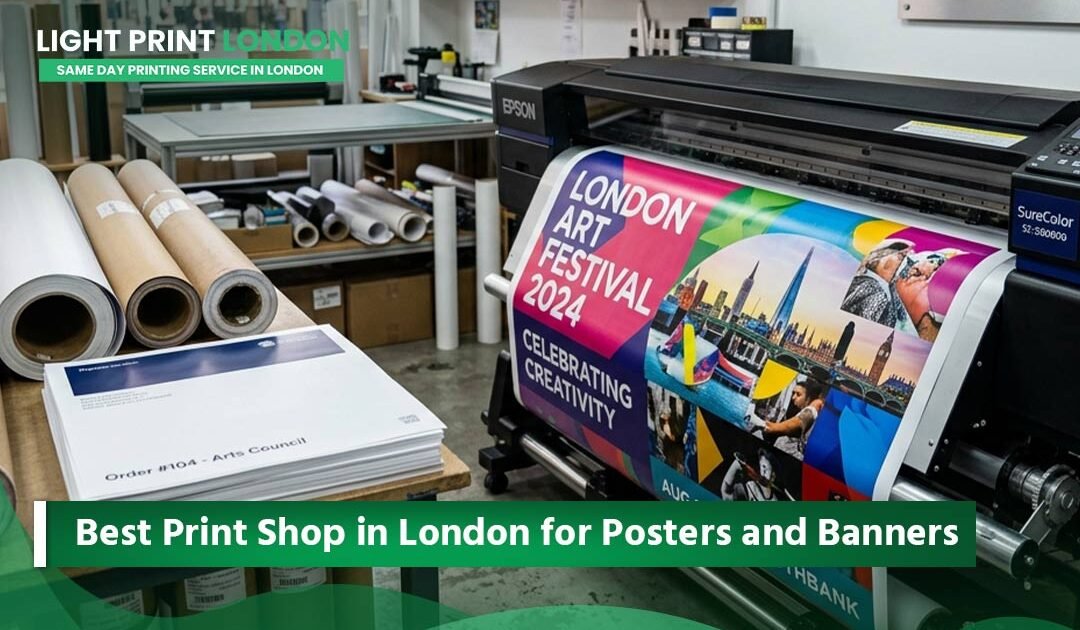 Best Print Shop in London for Posters and Banners